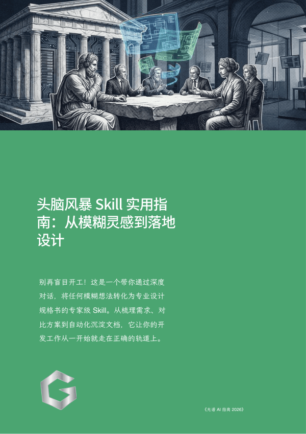 头脑风暴 Skill 实用指南：从模糊灵感到落地设计